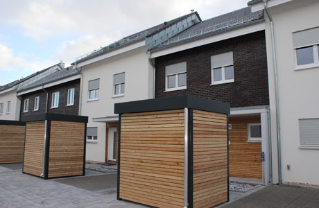 Neubau Waldstraße 69 A - H